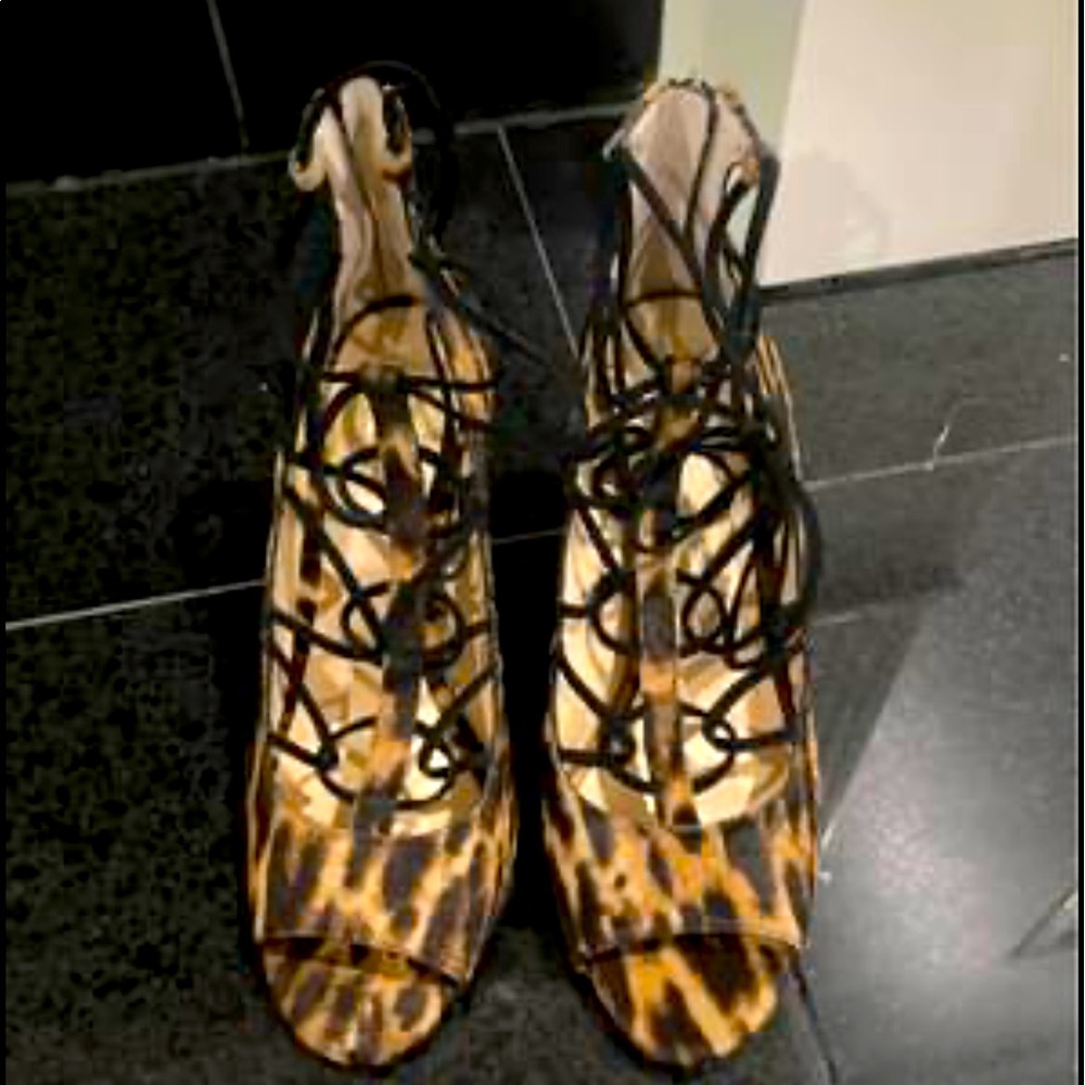 Vince Camuto Cheetah Heels